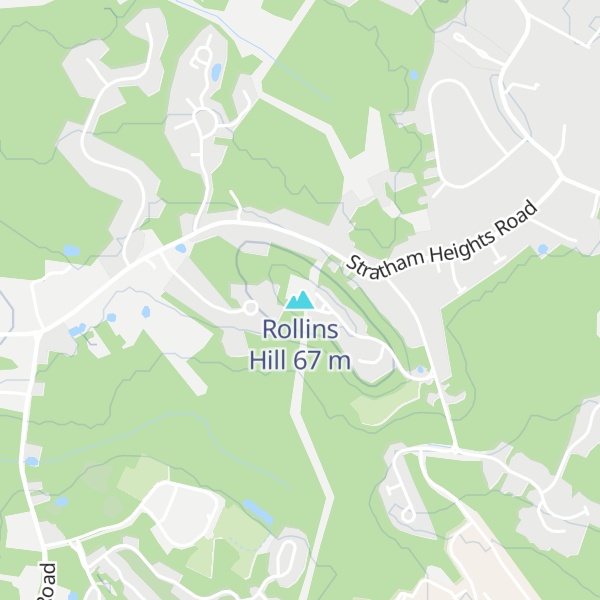 Map of Rollins Hill