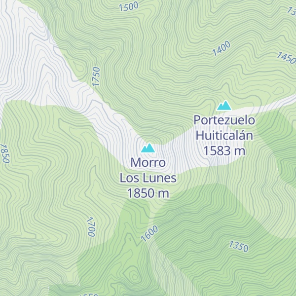 Map of Morro Los Lunes