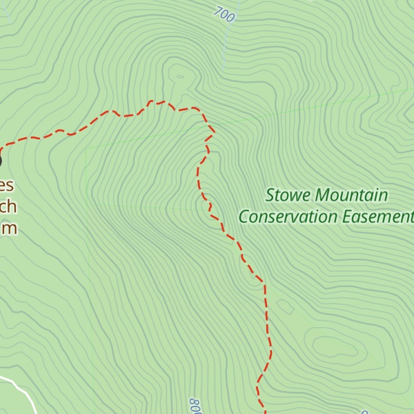 Map of Sunday River Whitecap