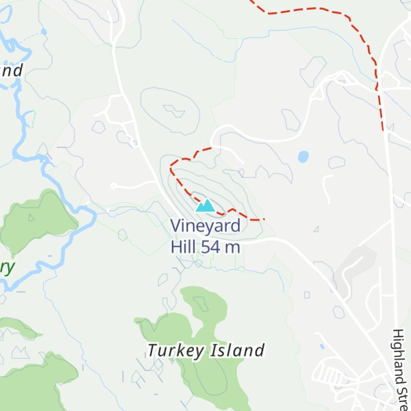 Map of Vineyard Hill