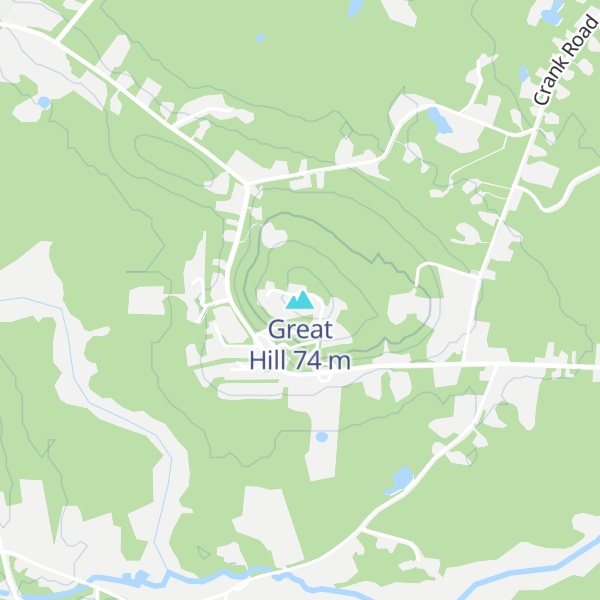 Map of Great Hill