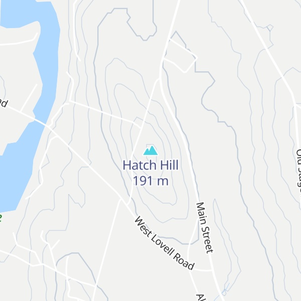 Map of Hatch Hill
