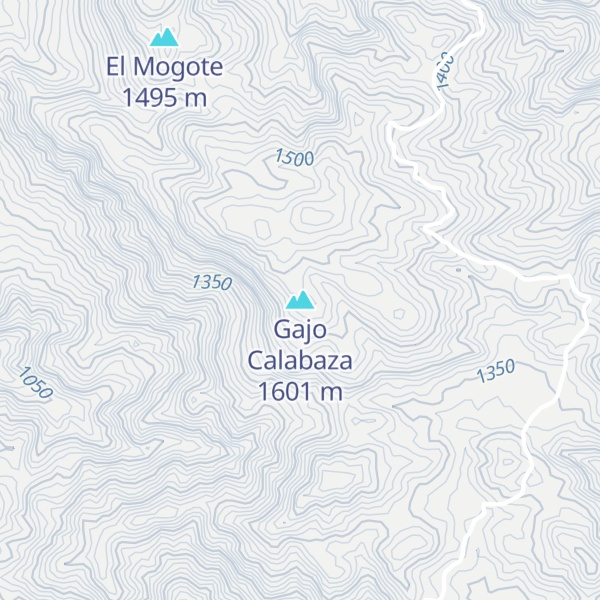 Map of Gajo Calabaza