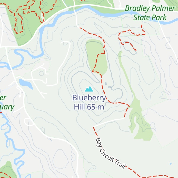 Map of Blueberry Hill
