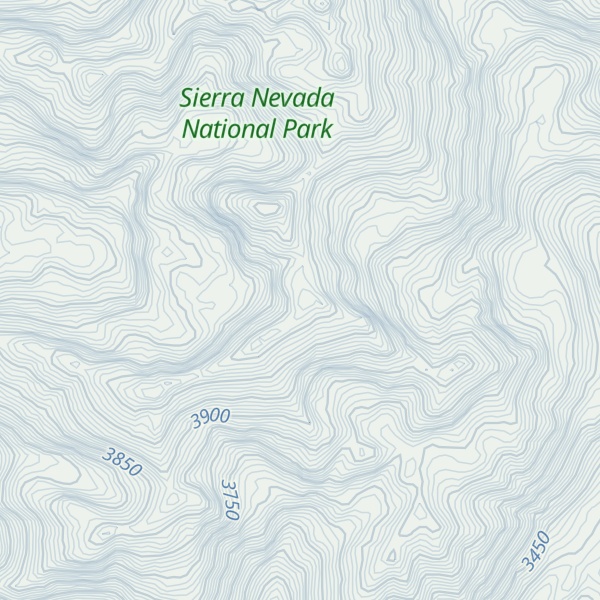 Map of Cerro Bizcoquito