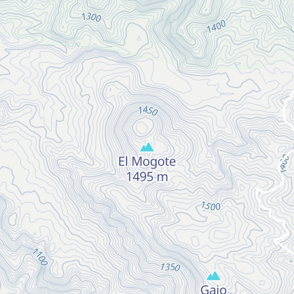 Map of El Mogote