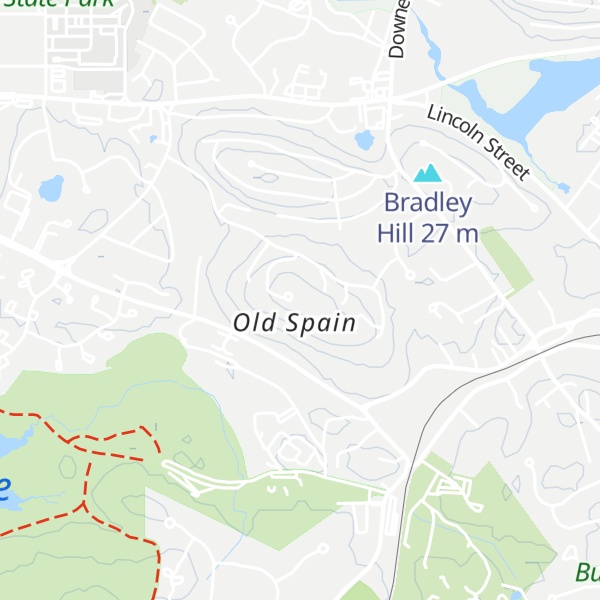 Map of Baker Hill
