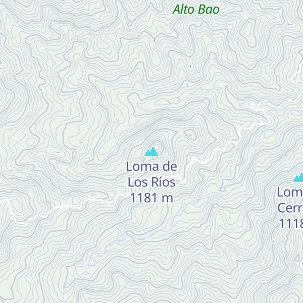 Map of Loma de Los Ríos