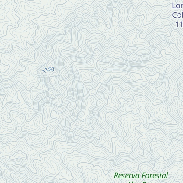 Map of Loma Parte Bellaca(La Guardarraya)