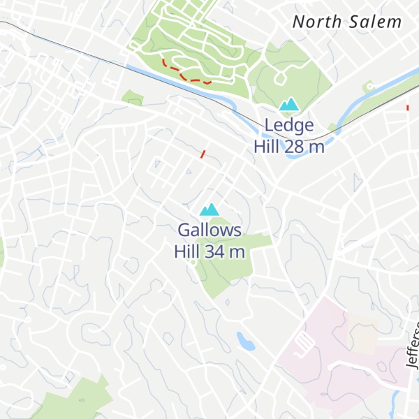 Map of Gallows Hill