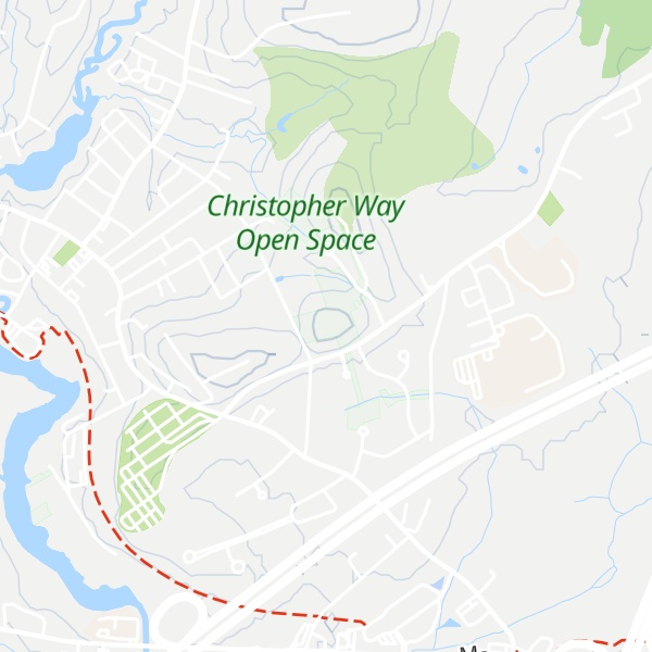 Map of Brown's Hill