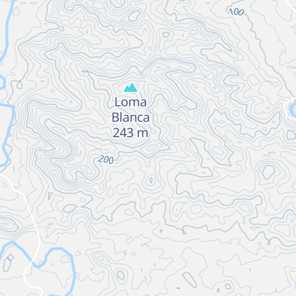 Map of Loma La Atravesada