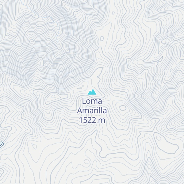 Map of Loma Amarilla