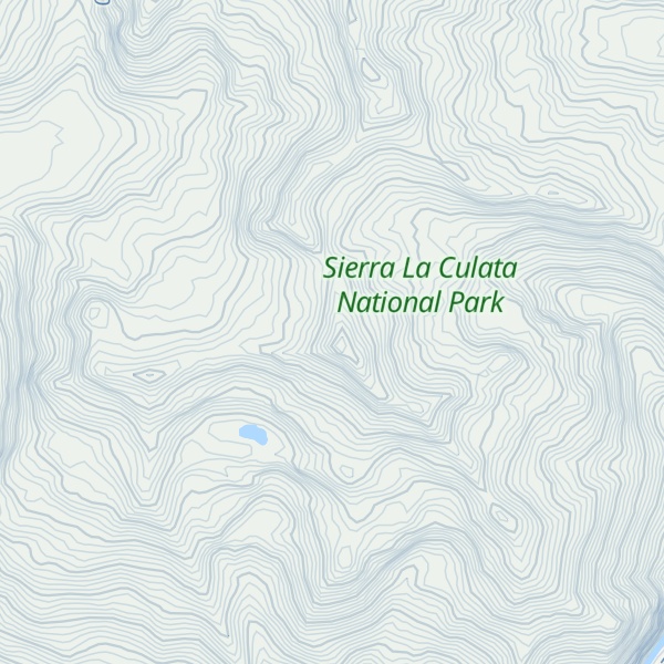Map of Topo Los Chorros (Pico La Ciega)