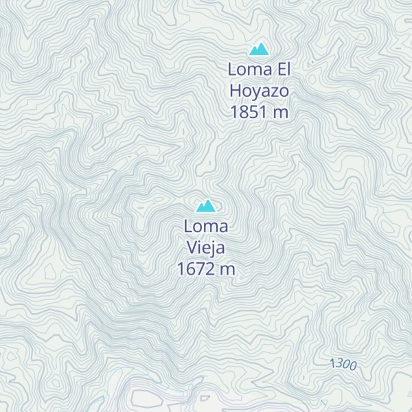 Map of Loma Vieja
