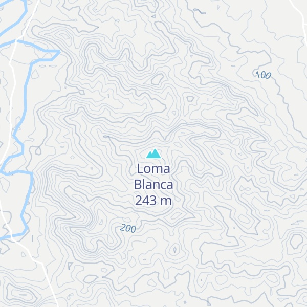 Map of Loma Blanca