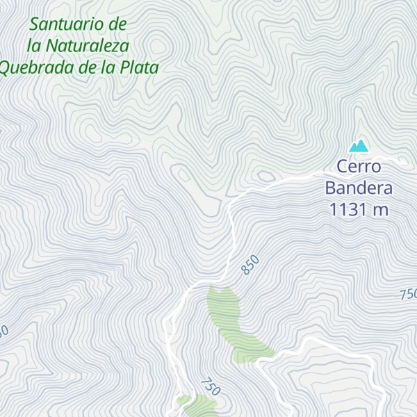 Map of Morro del Fraile