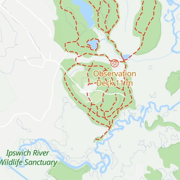 Map of Bradstreet Hill