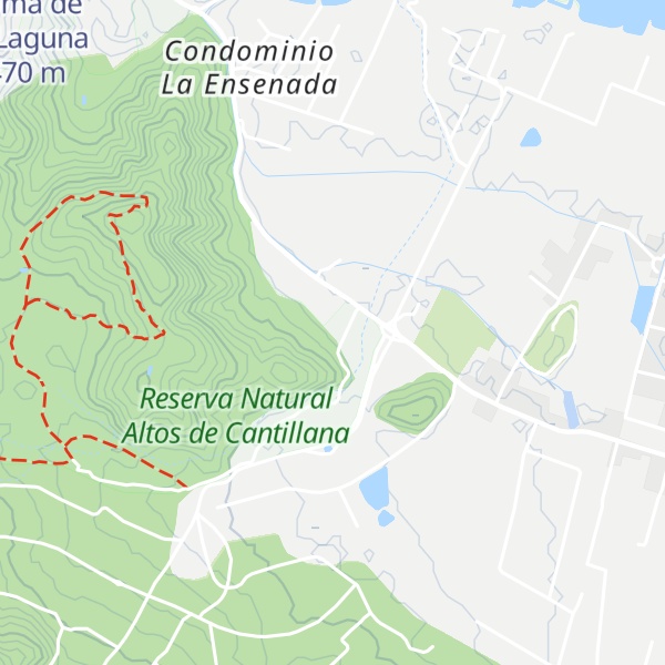 Map of Refugio Recepción Los Hornos
