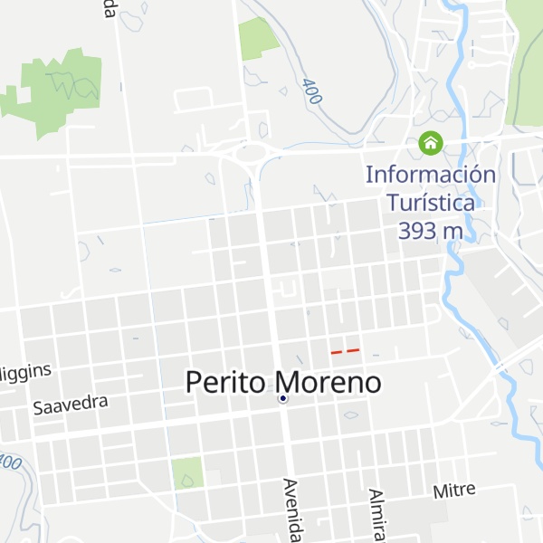 Map of Información Turística