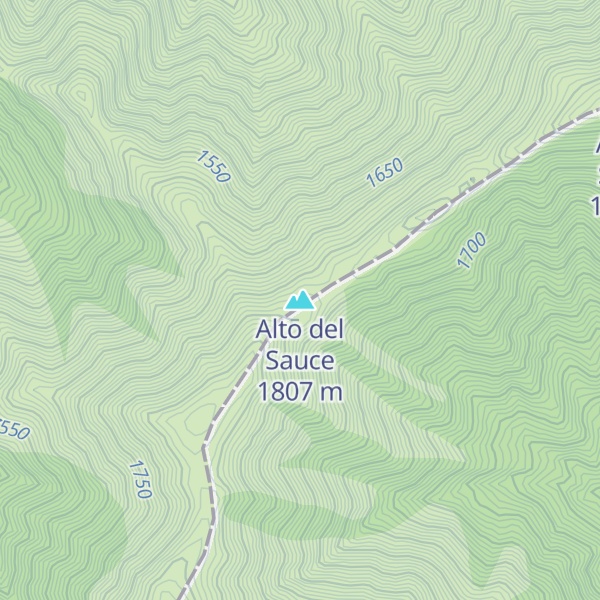 Map of Alto del Sauce