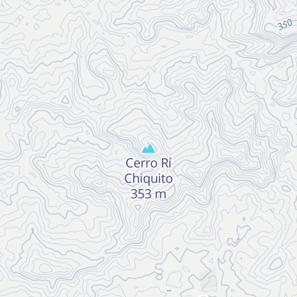 Map of Cerro Rí Chiquito