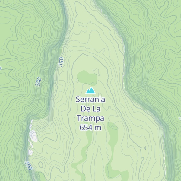 Map of Serrania De La Trampa