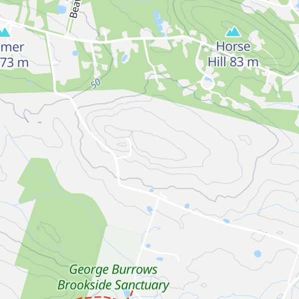 Map of Towle Hill