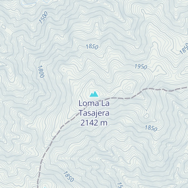 Map of Loma La Tasajera