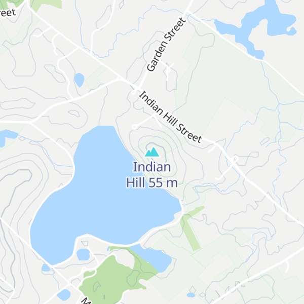 Map of Indian Hill