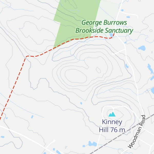 Map of Chair Hill
