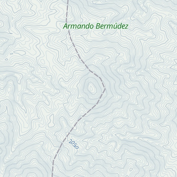 Map of Loma El Mortero