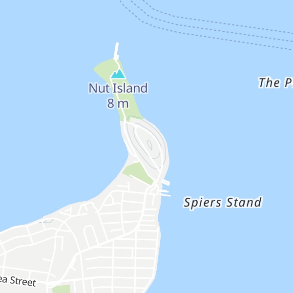 Map of Houghs Neck Great Hill