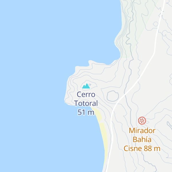 Map of Cerro Totoral