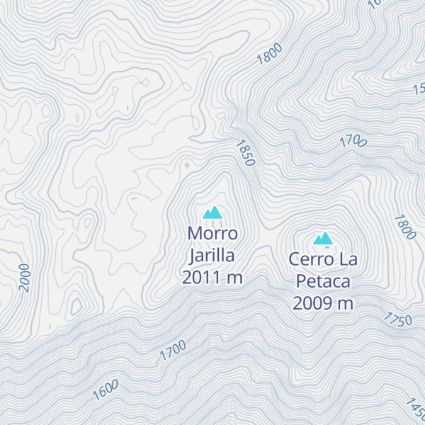 Map of Morro Jarilla