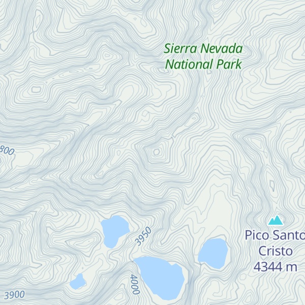 Map of Cerro Cardenillo