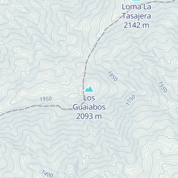 Map of Los Guaiabos