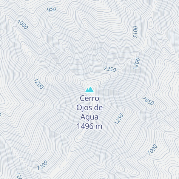 Map of Cerro Ojos de Agua