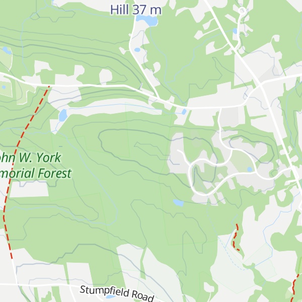 Map of Hoosac Hill