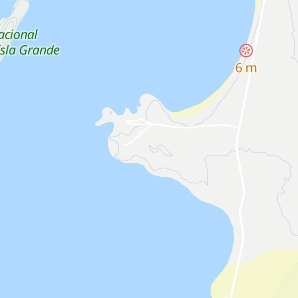 Map of Punta Vial