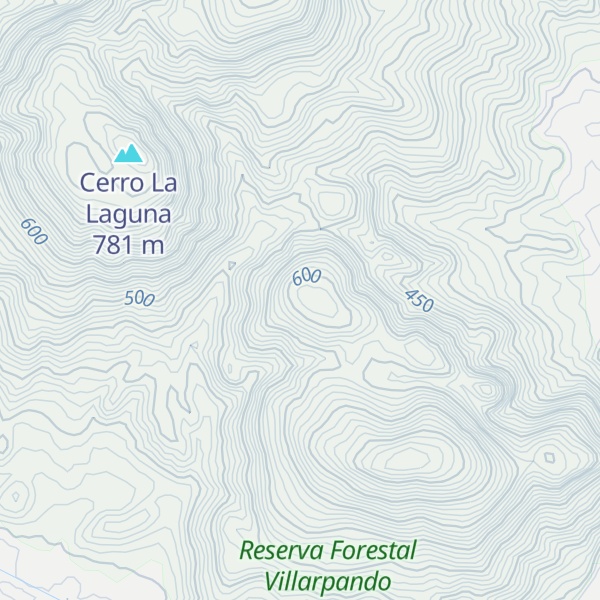Map of Loma de la Pelada