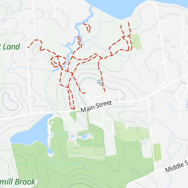Map of Pipestave Hill