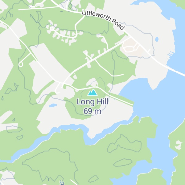 Map of Long Hill