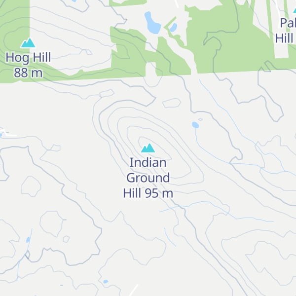 Map of Indian Ground Hill