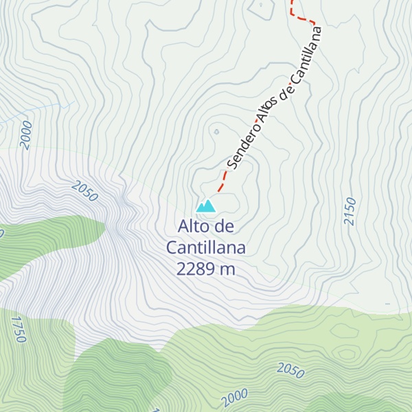 Map of Alto de Cantillana