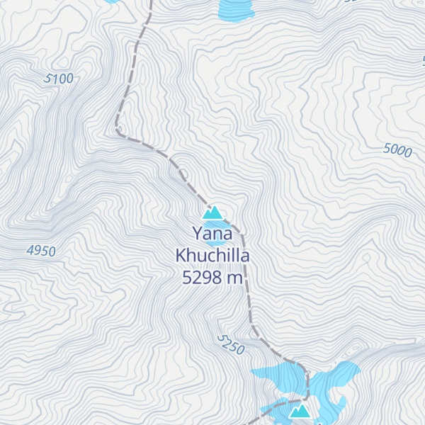 Map of Yana Khuchilla