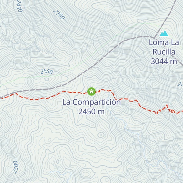 Map of La Compartición