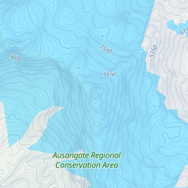 Map of Nevado Huila Aje