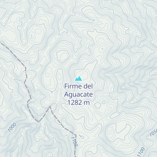 Map of Firme del Aguacate