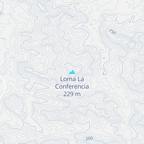 Map of Loma La Conferencia